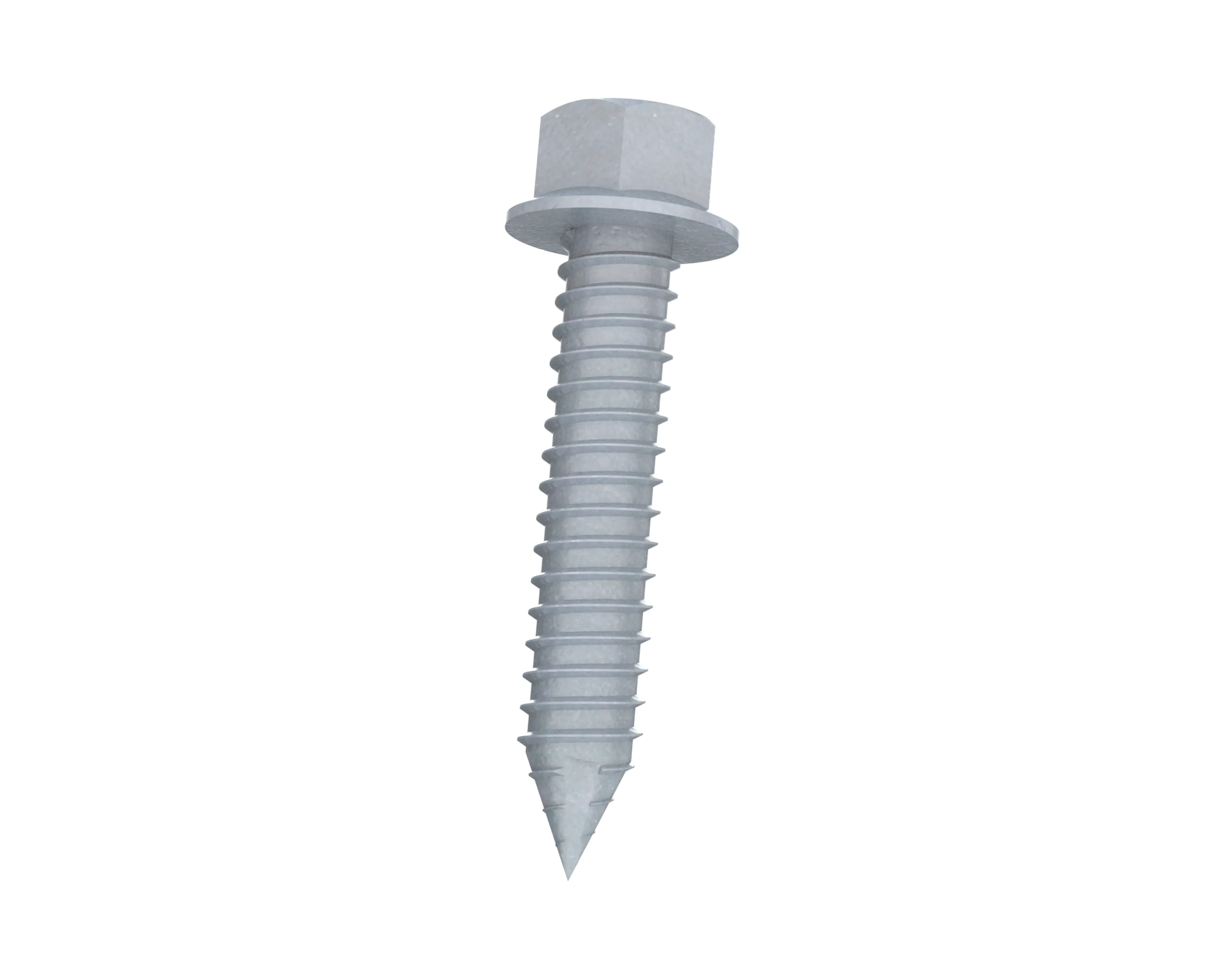 Träskruv 6,3 x 58 mm inkl bricka - 50 st/påse
