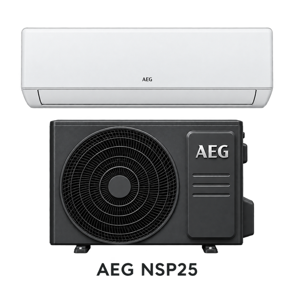 AEG NSP25 vit innedel / mörk utedel