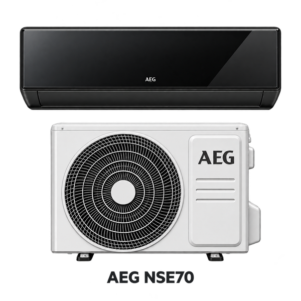 AEG NSE70 mörk innedel / vit utedel