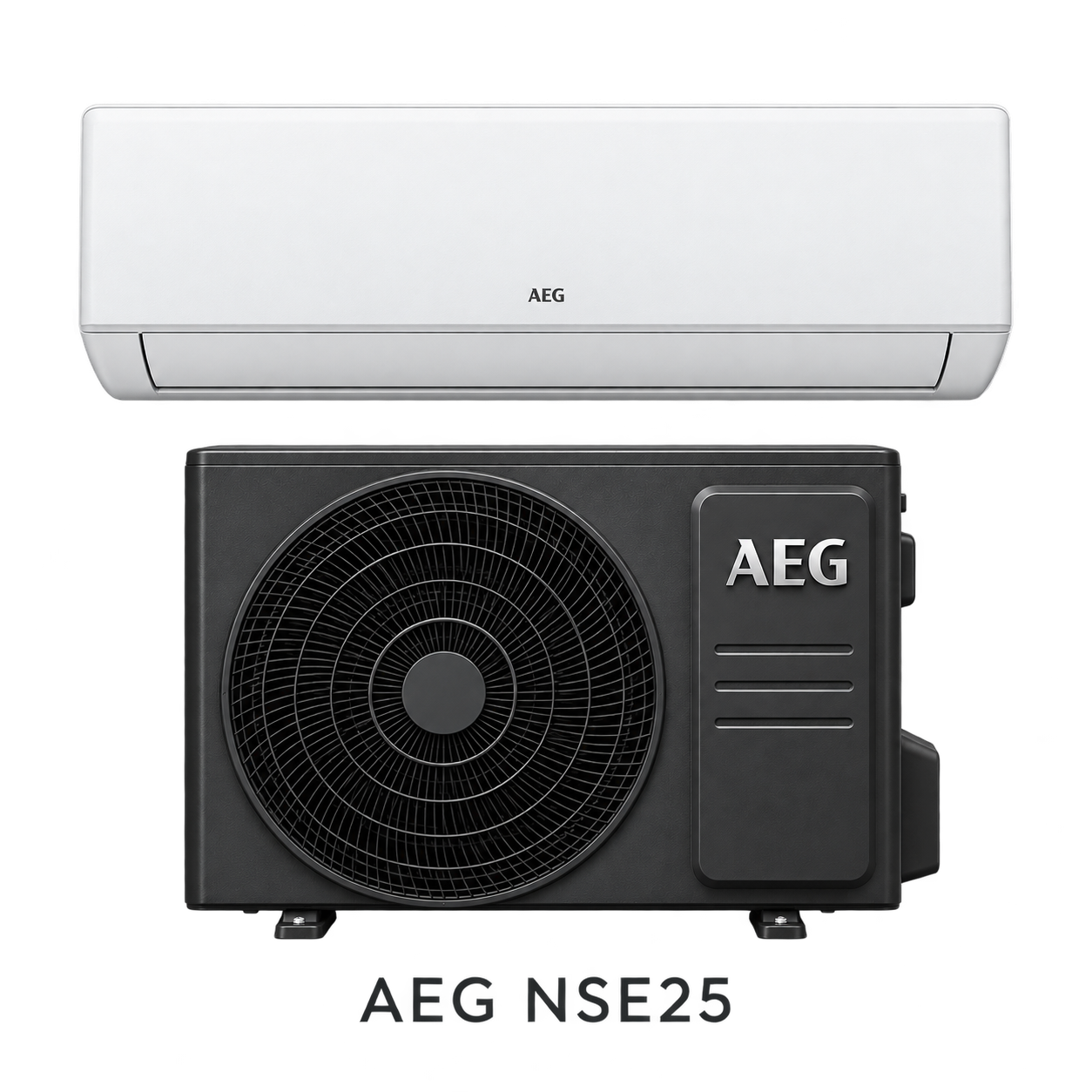 AEG NSE25 vit innedel / mörk utedel