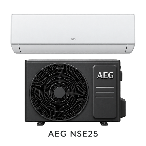 AEG NSE25 vit innedel / mörk utedel
