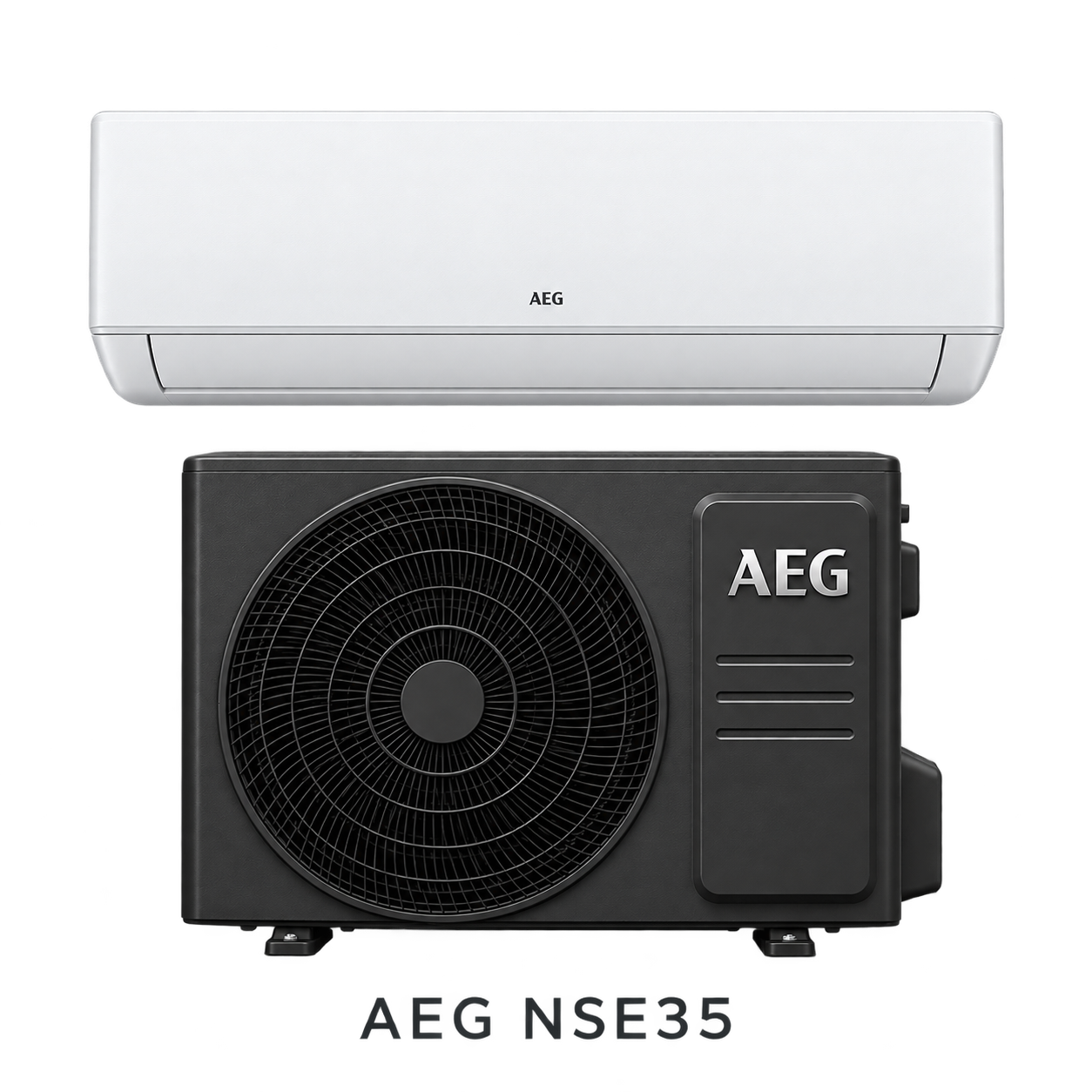 AEG NSE35 vit innedel / mörk utedel